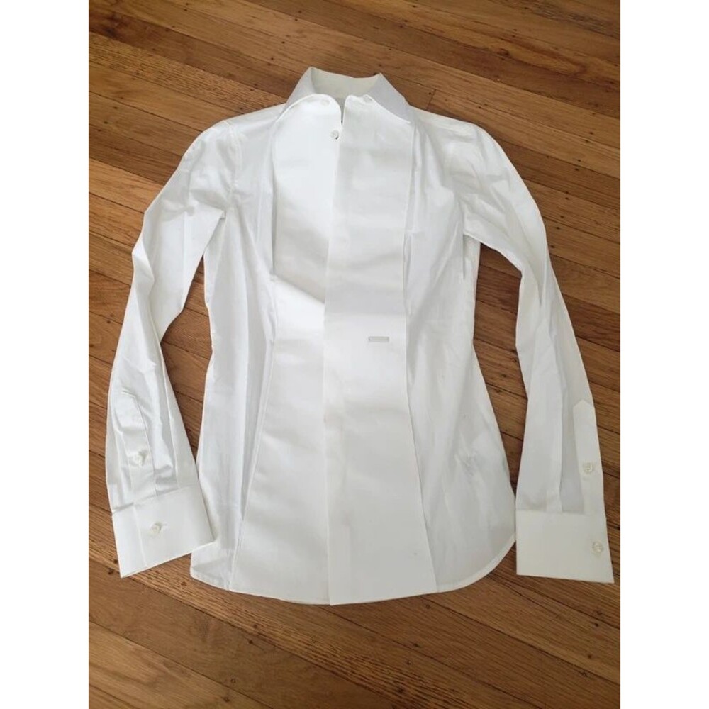 Dsquared2 ICON White Womens Button Down size 40